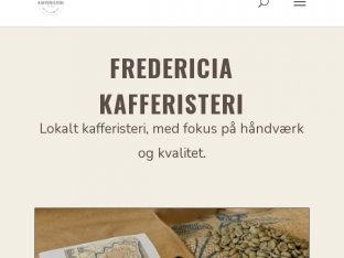 Screenshot fra https://fredericiakafferisteri.dk/