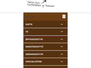Screenshot fra https://www.kaffemekka.dk/