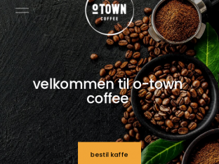 Screenshot fra https://www.o-towncoffee.dk/