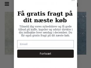 Screenshot fra https://originalcoffee.dk/