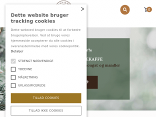 Screenshot fra https://www.muuskaffe.dk/