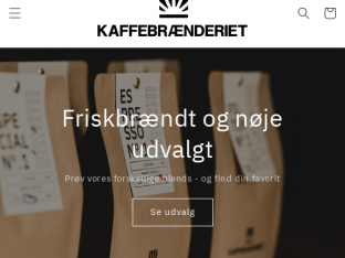 Screenshot fra https://kaffebraenderiet.dk/