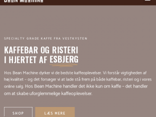 Screenshot fra https://www.beanmachine.dk/