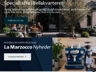 Screenshot fra https://bellascoffeelab.com/